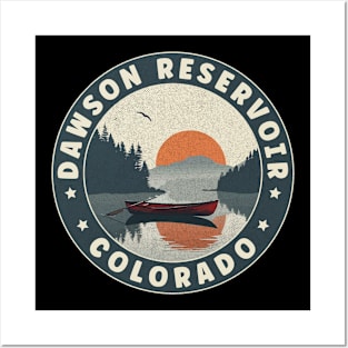 Dawson Reservoir Colorado Sunset Posters and Art